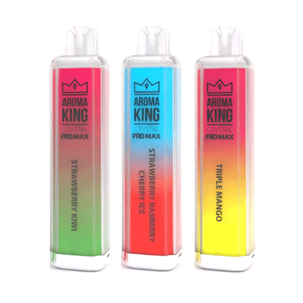 Aroma King Crystal Pro Max 4000 Disposable Vape Box of 10