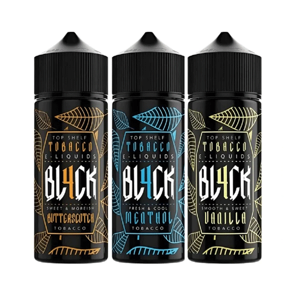 Bla4ck Shortfill E Liquid 100ml