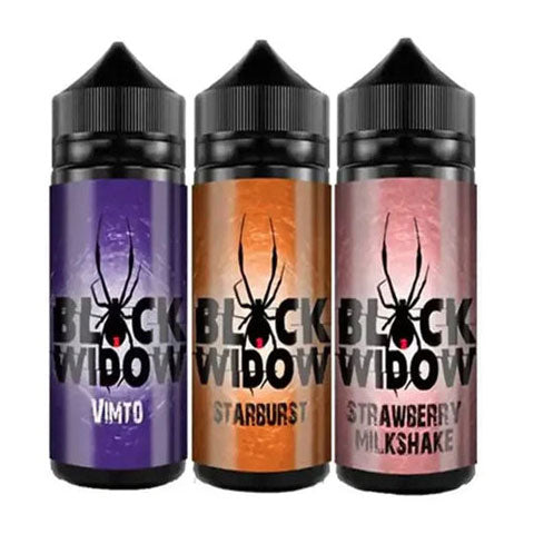 Black Widow Shortfil E-Liquids 100ml