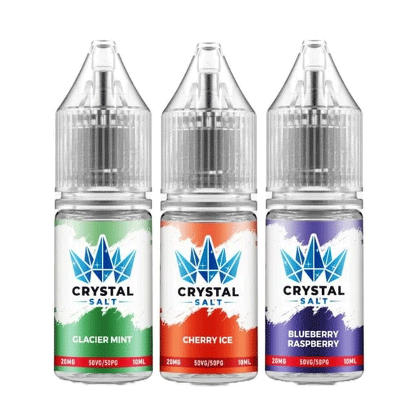 Crystal Nic Salts E-liquids 10ml Box of 5