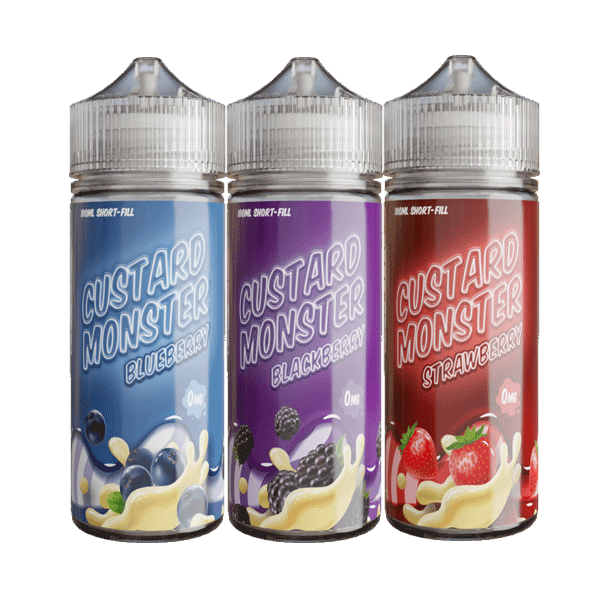 Custard Monster Shortfill E Liquid 100ml