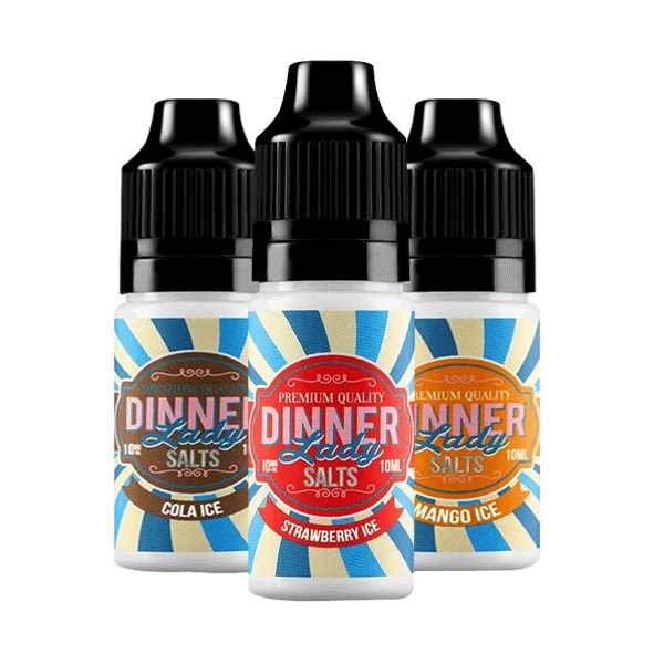 Dinner Lady Nic Salts E-Liquid 10ml Box of 10