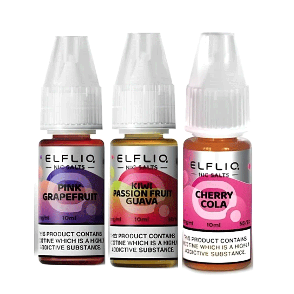 ElfLiq Salt E Liquid Nic Salts 10ml Box of 10