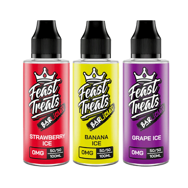 Feast Treats Shortfill E Liquid 100ml