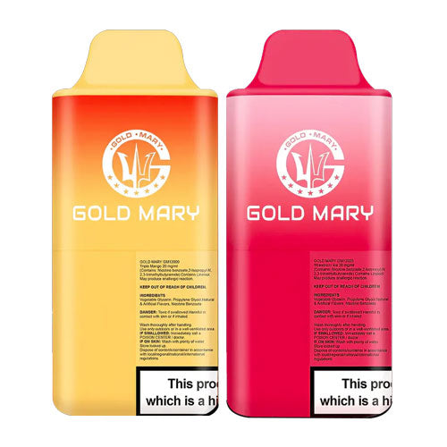 Gold Mary 12000 Disposable Vape - Box of 5