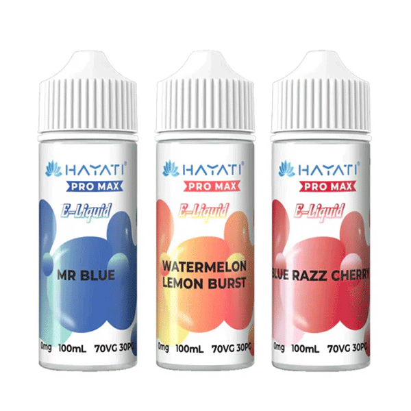 Hayati Pro Max Shortfill Eliquid 100ml