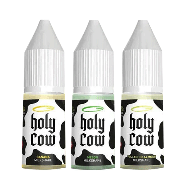 Holy Cow Nic Salts E Liquid 10ml Box of 10