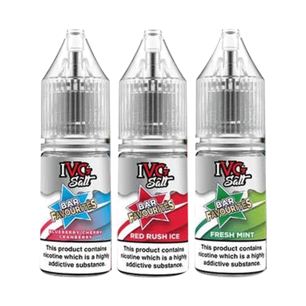 IVG Bar Favorite Salt E Liquid 10ml Box of 10