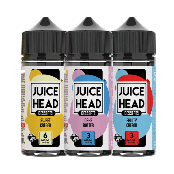 Juice Head Desserts Shortfill E Liquid 100ml