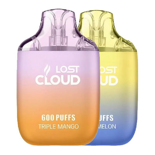 Lost Cloud 600 Disposable Vape Device 20MG - Box of 5