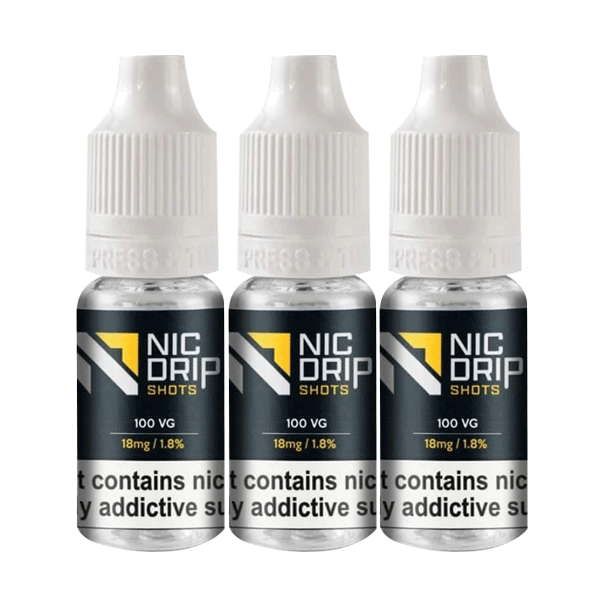 NIC DRIP - 100VG - 18MG - NICOTINE SHOT