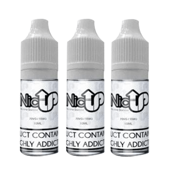 NIC UP - NICOTINE SHOT 18MG 70VG [BOX OF 100]