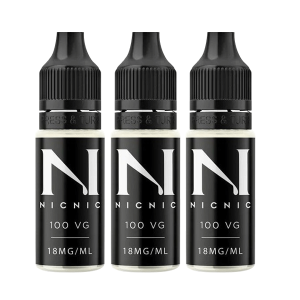 NIC NIC - NICOTINE SHOT 18MG 100VG [BOX OF 120]