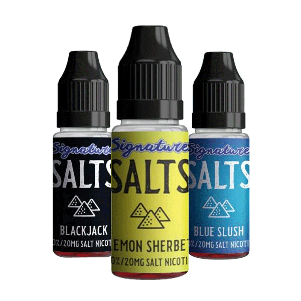 Signature Nic Salt E Liquids 10ML Box of 10