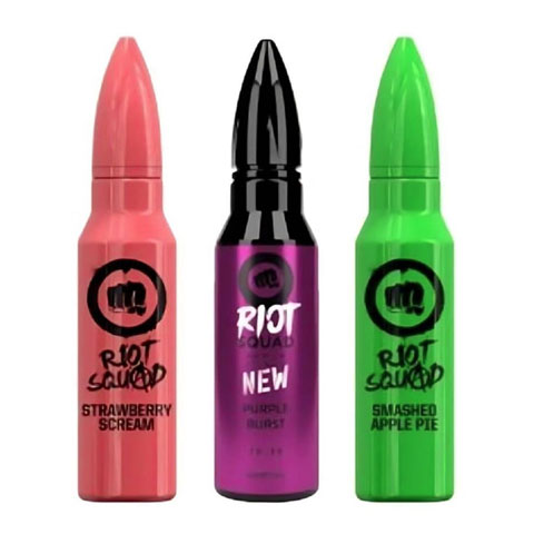 Riot Squad Vape Shortfill E-Liquid 50ml