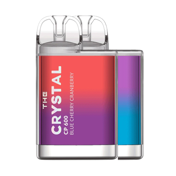 The Crystal CP600 Disposable Vape Puff Bar Pod Box of 10