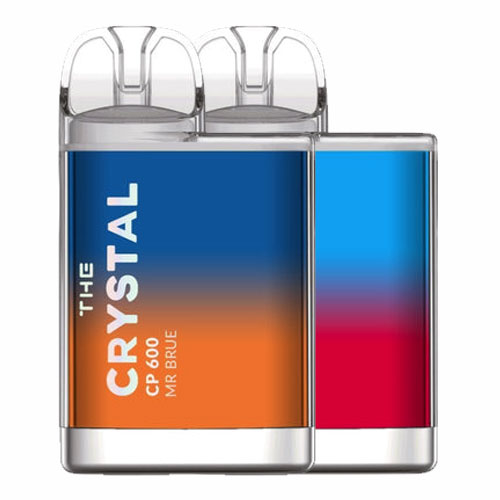 The Crystal Flow Bar CP600 Disposable Vape Bar Pod - Box of 10