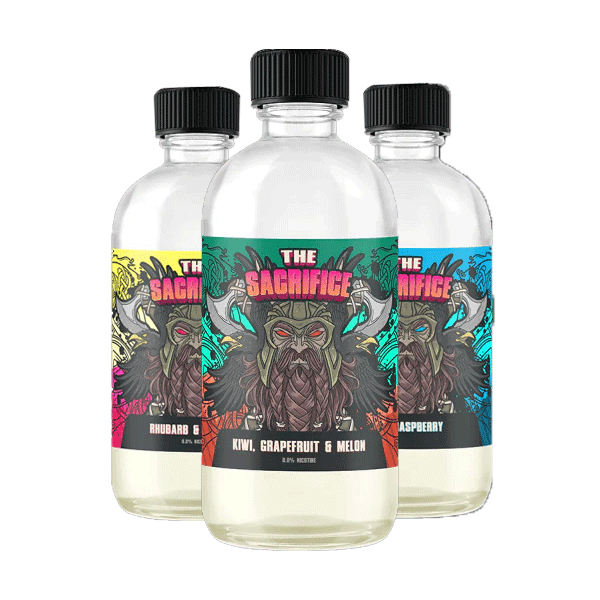 The Sacrifice E-Liquid Shortfill Range 250ml