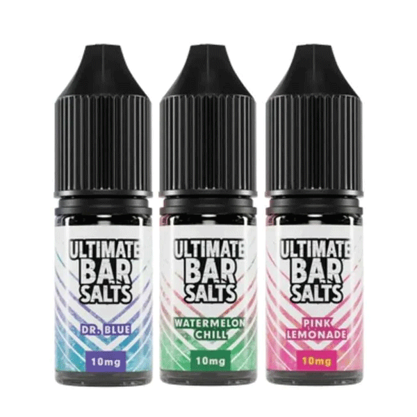 Ultimate Bar Salts Nic Salt E Liquid 10ml Box of 10