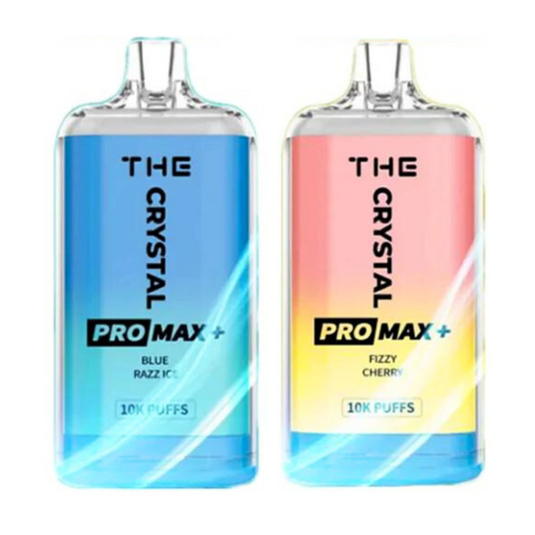 The Crystal Pro Max Plus 10000 Disposable Vape Pod - Box of 10