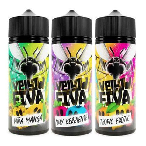 Yellow Fiva Shortfill E-Liquid 100ml