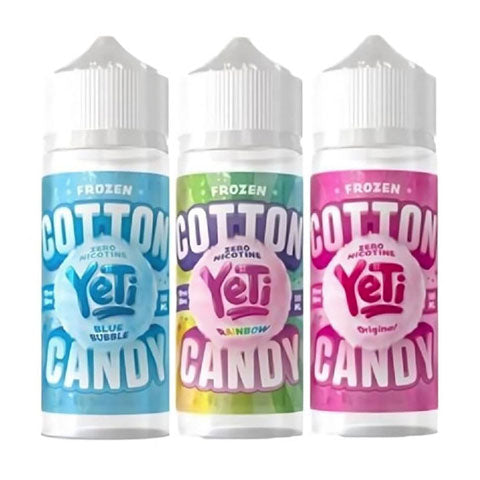 Yeti Cotton Candy Shortfill E-Liquid 100ml