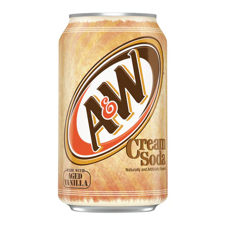 A&W Cream Soda Fridge Pack (Case of 12)