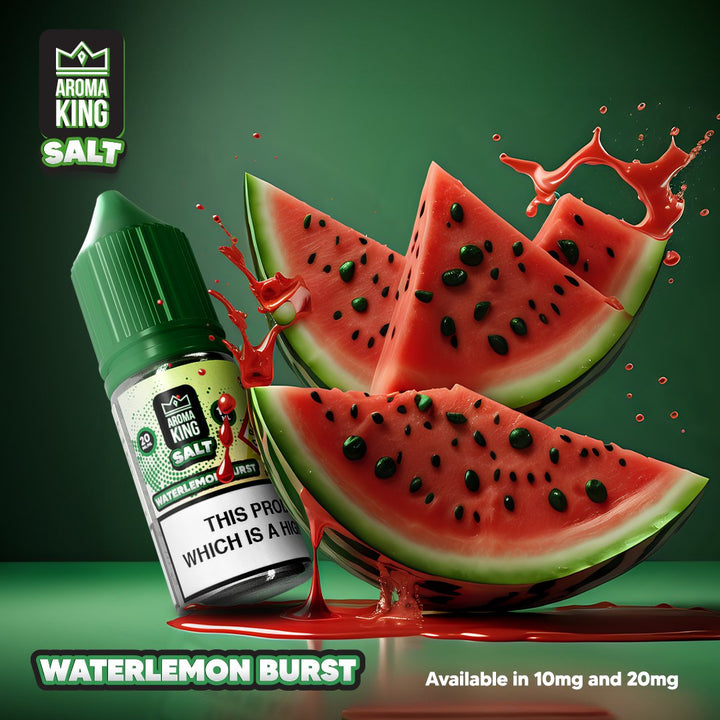 Aroma King Nic Salts 10ml E-liquids - Box of 10-Watermelon Burst-vapeukwholesale