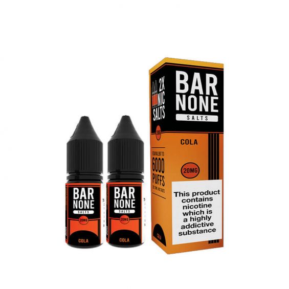 Bar None Nic Salt 10ml E-Liquid - Box of 10-Cola-vapeukwholesale