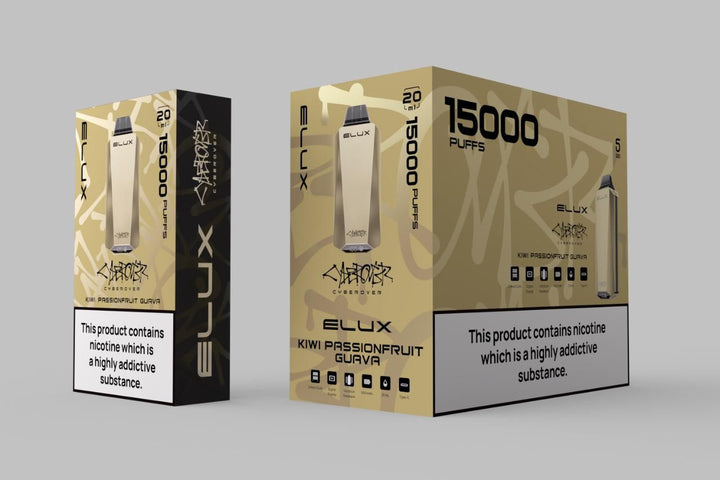 Elux Cyberover 15000 Puffs Disposable Vape Device Box of 10 - #Simbavapeswholesale#