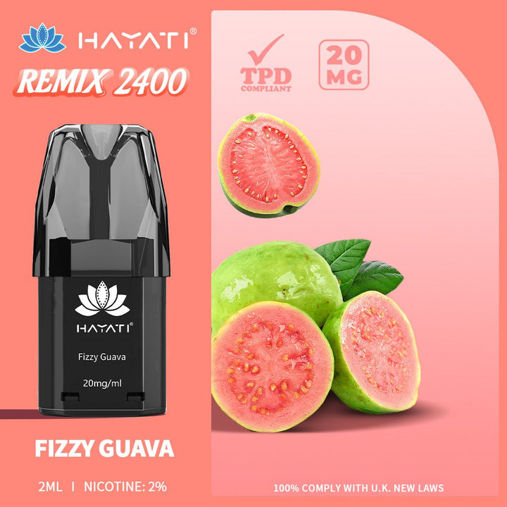 Hayati Remix 2400 Puffs Replacement Pods - #Simbavapeswholesale#