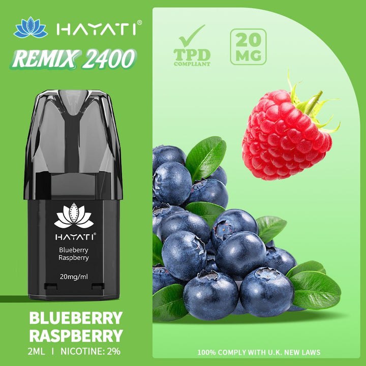 Hayati Remix 2400 Puffs Replacement Pods - #Simbavapeswholesale#