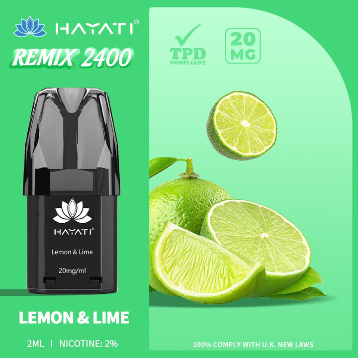 Hayati Remix 2400 Puffs Replacement Pods - #Simbavapeswholesale#