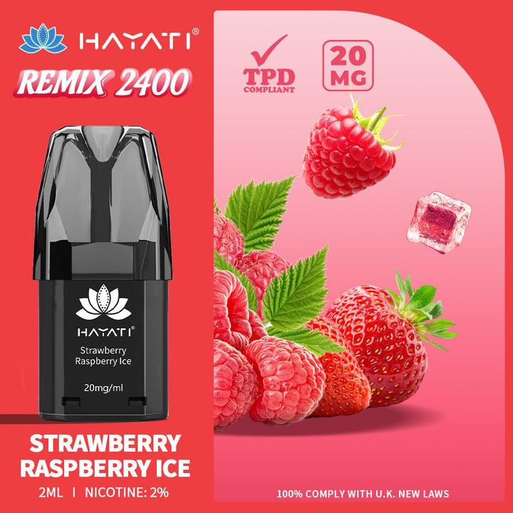 Hayati Remix 2400 Puffs Replacement Pods - #Simbavapeswholesale#