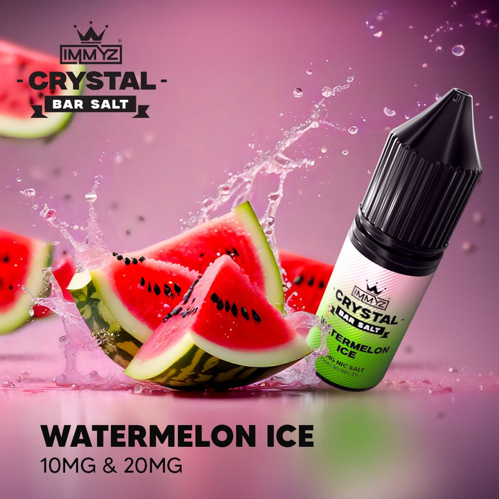 IMMYZ Crystal Bar Nic Salt 10ml E-liquid Pack of 10 - IMMYZ