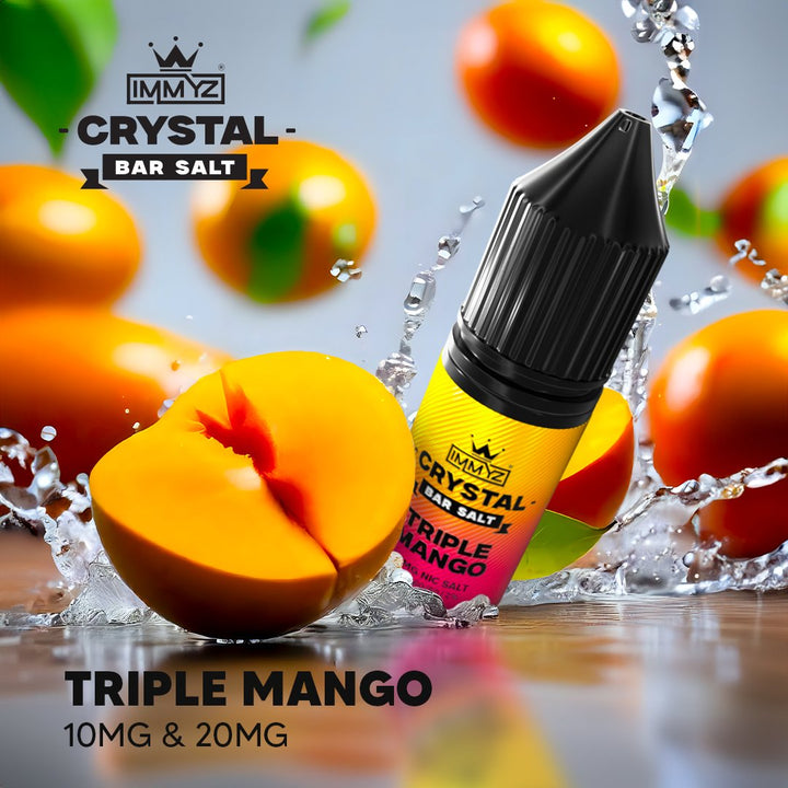 IMMYZ Crystal Bar Nic Salt 10ml E-liquid Pack of 10 - IMMYZ