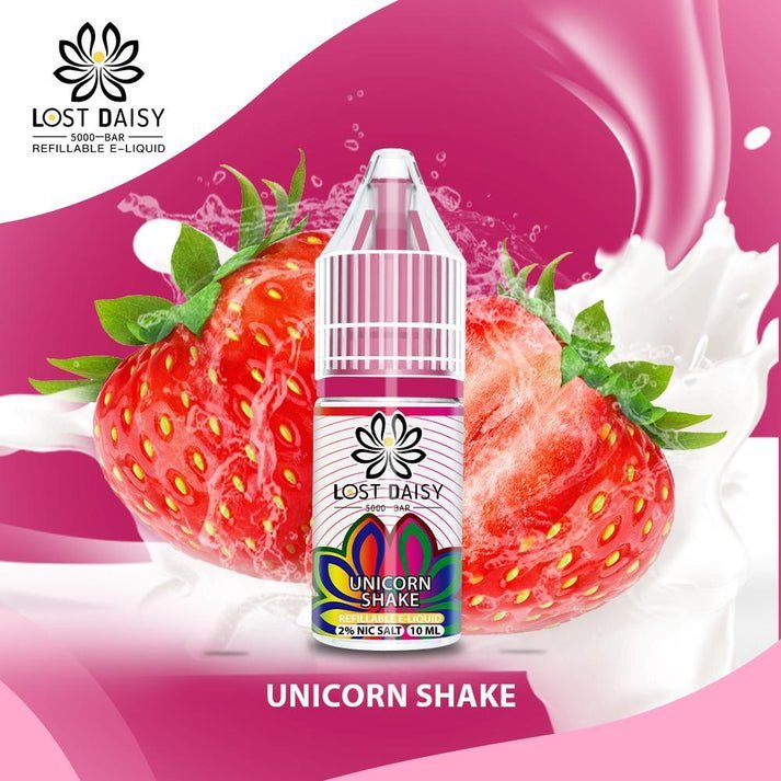 Lost Daisy 5000 Bar Salt 10ml - Box of 10-Unicorn Shake-vapeukwholesale