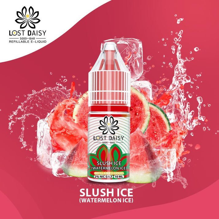 Lost Daisy 5000 Bar Salt 10ml - Box of 10-Watermelon Ice-vapeukwholesale