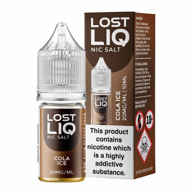 Lostliq 3000 Nic Salts 10ml - Box of 10-Cola Ice-vapeukwholesale