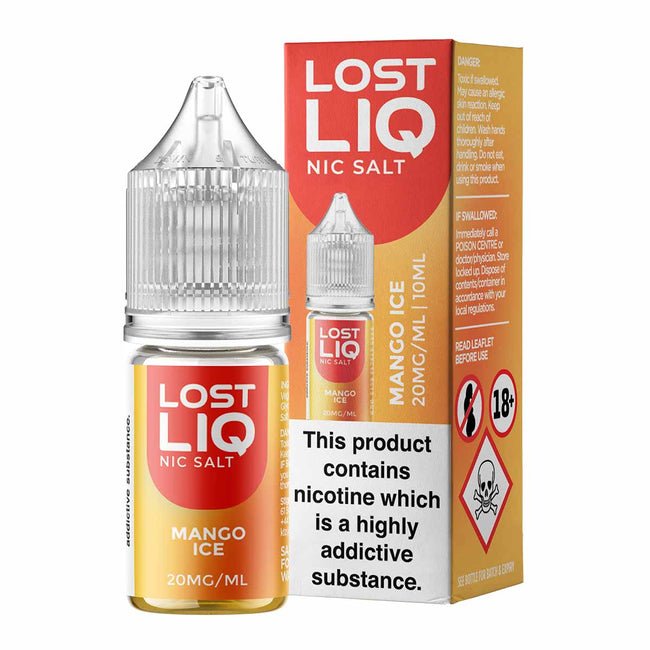 Lostliq 3000 Nic Salts 10ml - Box of 10-Mango Ice-vapeukwholesale