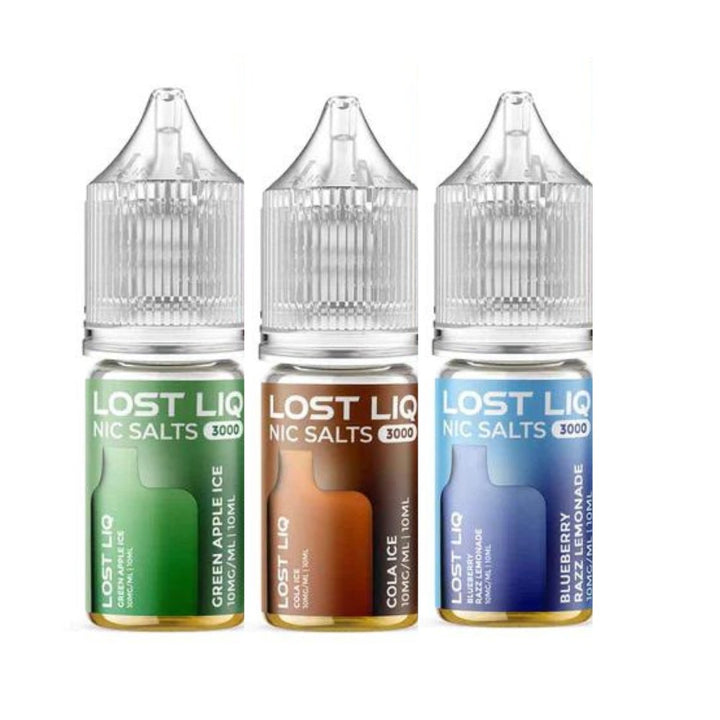 Lostliq 3000 Nic Salts 10ml - Box of 10-Pineapple Ice-vapeukwholesale