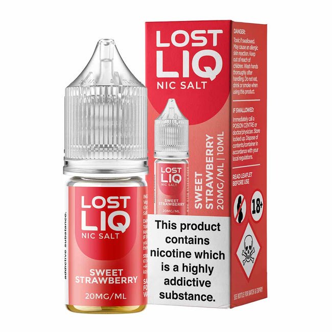 Lostliq 3000 Nic Salts 10ml - Box of 10-Sweet Strawberry-vapeukwholesale