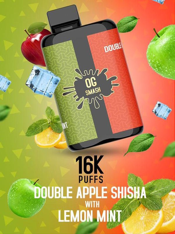 OG Smash Duo 16k Puffs Disposable Vape Pod - Pack of 5 - #Simbavapeswholesale#