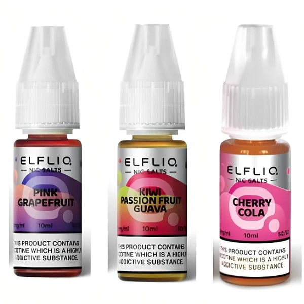 ElfLiq Salt 10ml E Liquid – Nic Salts Pack of 10