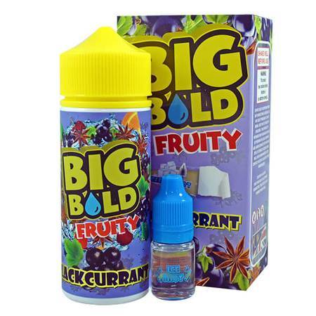Big Bold Fruity Blackcurrant E-Liquid-100ml - Mcr Vape Distro