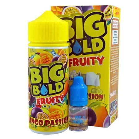 Big Bold Fruity Mango Passion E-Liquid-100ml - Mcr Vape Distro