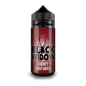 Black Widow Cherry Soothers E-Liquid -100ml - Mcr Vape Distro