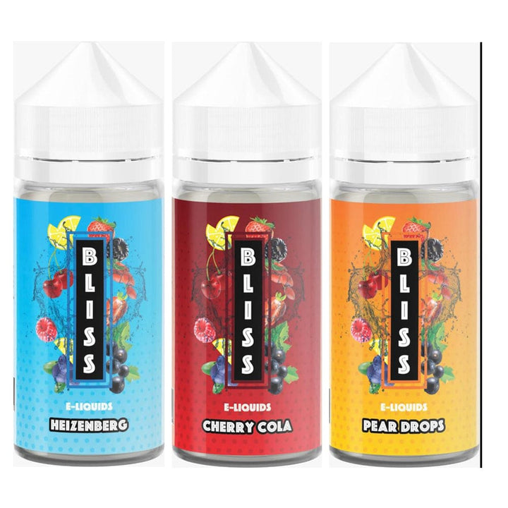 Bliss - 100ml Shortfill E-liquids - Mcr Vape Distro