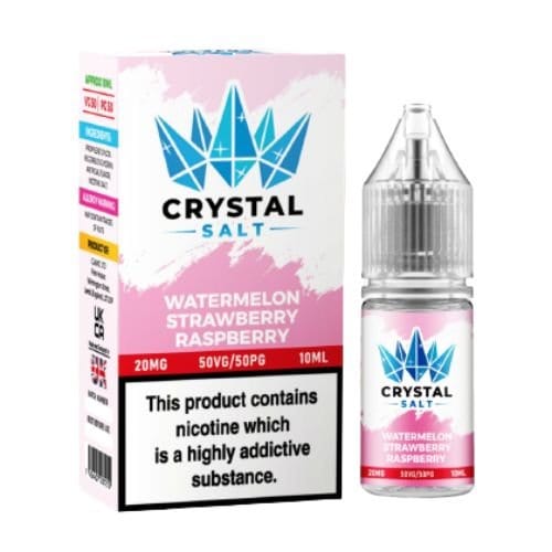 Crystal Nic Salts - 10ml E-liquids - Box of 5 - Mcr Vape Distro