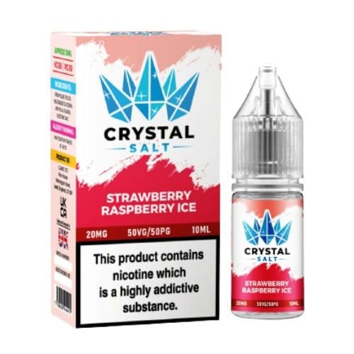 Crystal Nic Salts - 10ml E-liquids - Box of 5 - Mcr Vape Distro